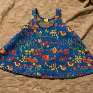 Vintage Carter’s toddler Colorful Farm-Themed Dress
